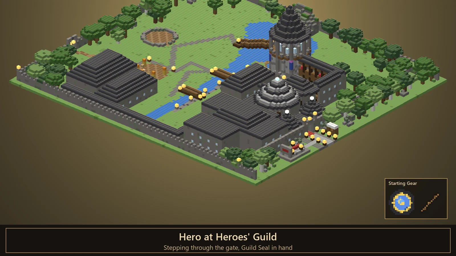 The Heroes’ Guild recreated as a Minecraft Bedrock structure